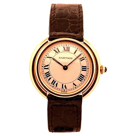 cartier vendome large|vintage vendome watch.